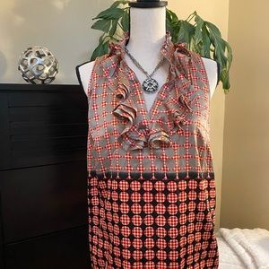 The Limited Blouse w/ Ruffled Neckline